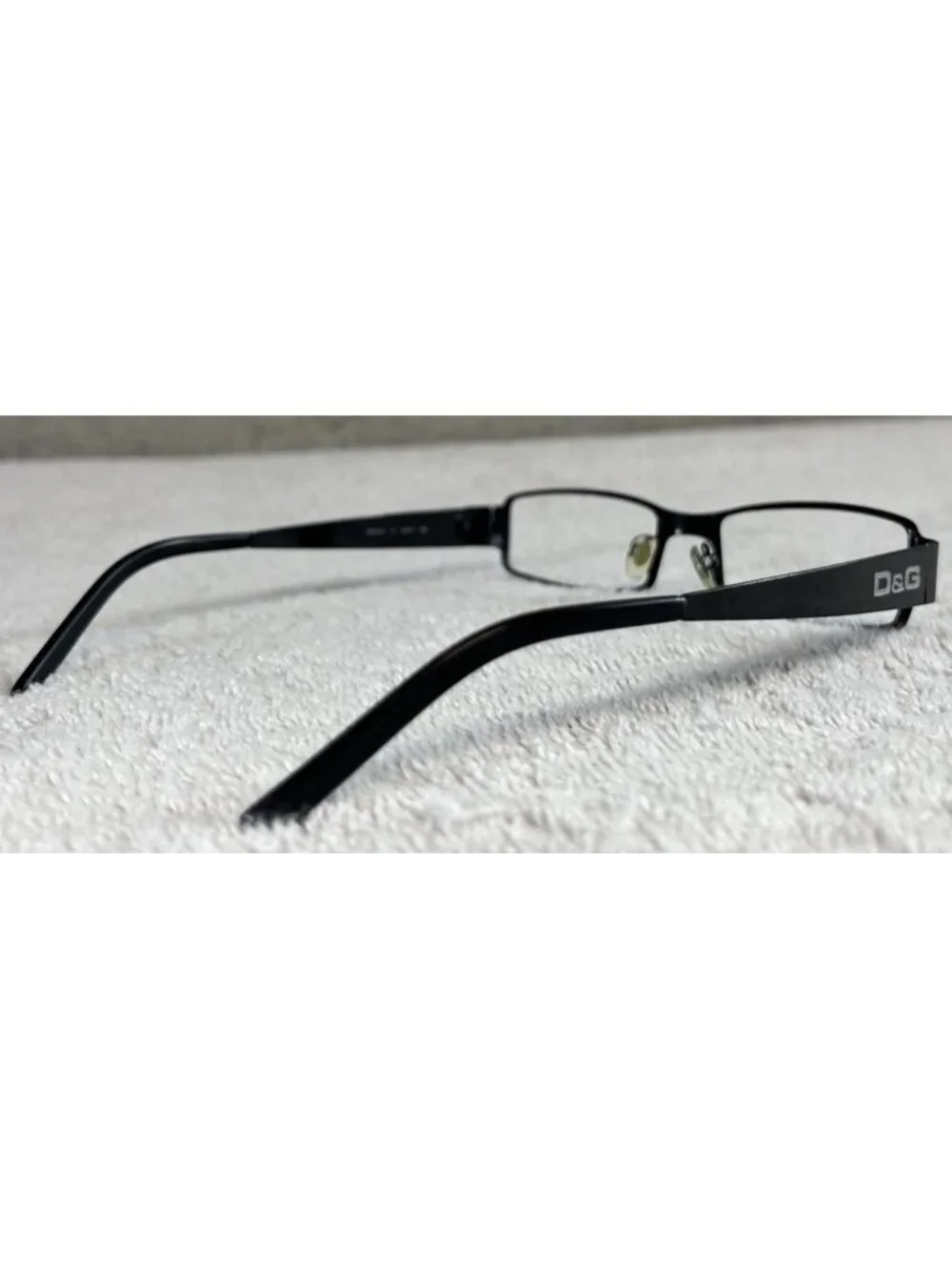 Dolce & Gabbana DG 5031 01 Black Metal Rectangular Eyeglasses Frames 52-17-140